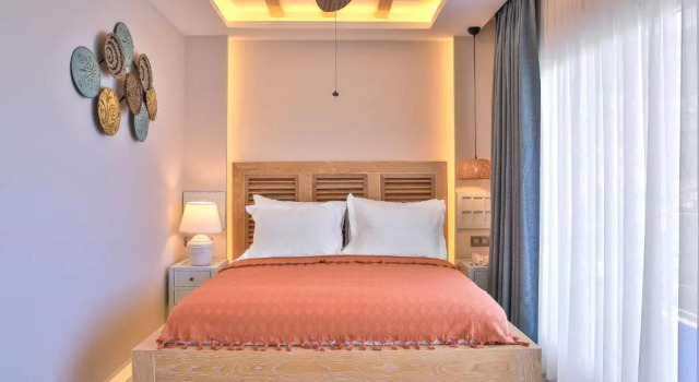 Двухместный номер Standard с видом на бассейн Kalkan Saray Suites Hotel