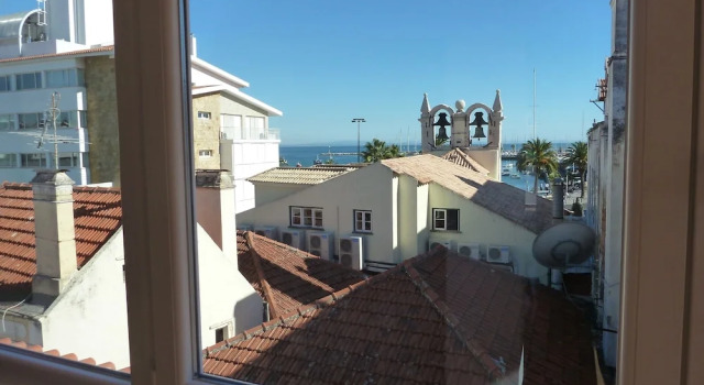 Апартаменты с 2 комнатами с балконом Cascais Downtown Apartment with sea view