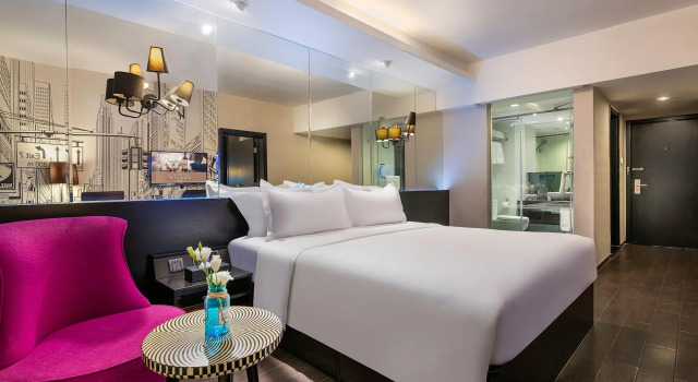 Люкс Deluxe Orange Hotel Select Qingdao Wusi Square