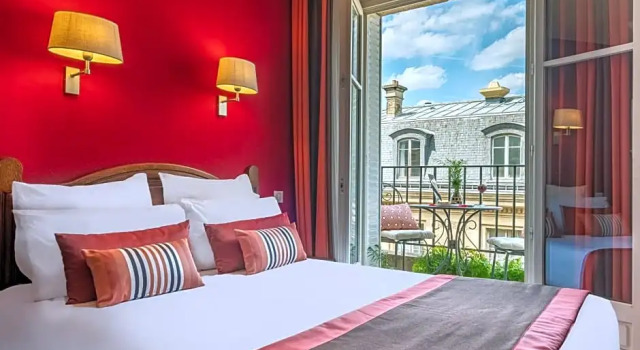 Двухместный номер Superior с балконом Hotel Trianon Rive Gauche