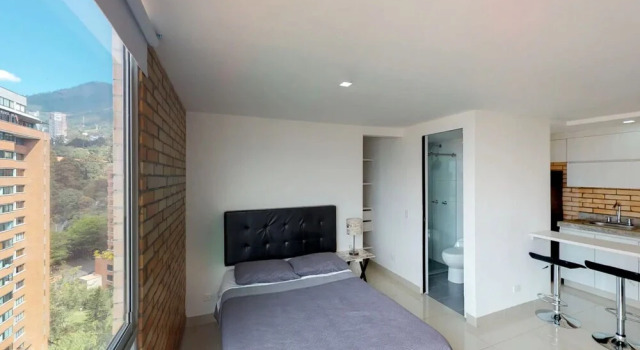 Dog-friendly studio apartment with incredible views 2008, Prenota Appartamento El Poblado 