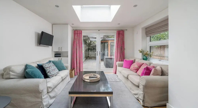 Апартаменты Comfort 2Bedroom flat with garden in Battersea