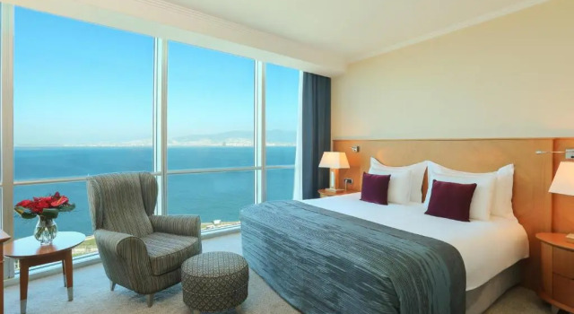 Двухместный номер Standard с видом на море Wyndham Grand Izmir Ozdilek Thermal & Spa