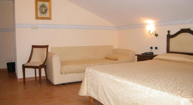 Трёхместный номер Standard с видом на море Hotel Villa Delle Meraviglie