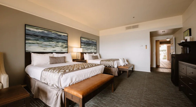 Четырёхместный номер Standard с частичным видом на море Tamarack Beach Hotel