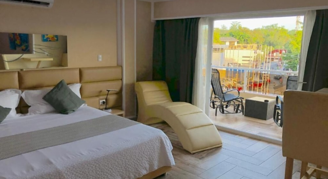 Номер Standard с балконом и с видом на внутренний двор Sosua Inn Hotel