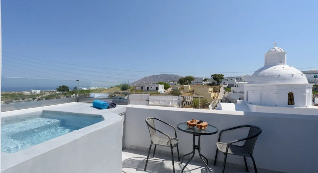 Апартаменты с видом на море Ikies Santo Filoxenia Apartments