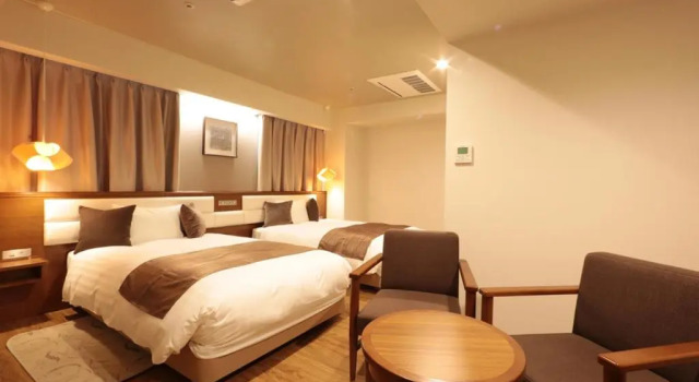 Двухместный номер Deluxe Tottori Onsen Hotel Monarque Tottori