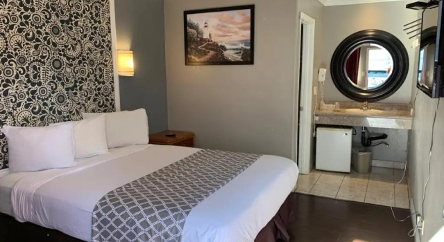 Номер Standard Мотель Лонг-Бич Carlton Motel Long Beach