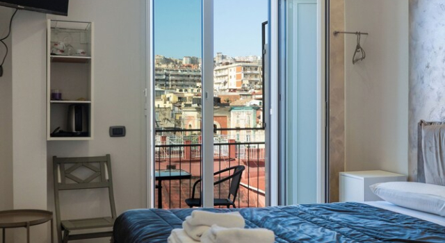 Двухместный номер Standard с балконом NA bella vista Rooftop-B&B