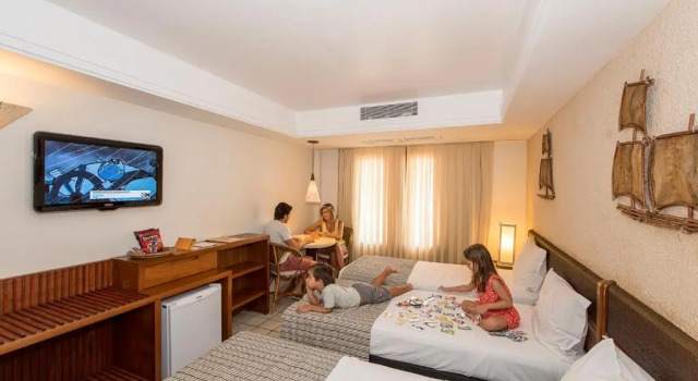 Трёхместный номер Deluxe Rifoles Praia Hotel e Resort
