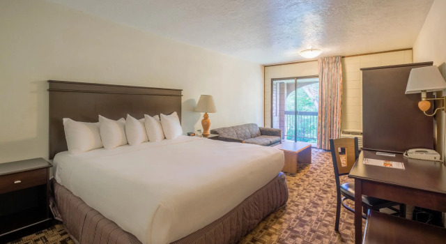 Номер Standard с видом на реку Cottonwood Suites Boise Riverside Downtown