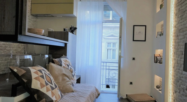 Двухместная студия с балконом Al Mattina Apartments Belgrade