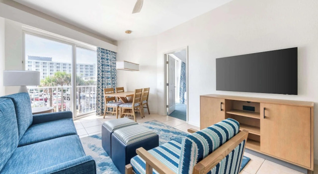 Люкс с 2 комнатами Hilton Vacation Club The Cove on Ormond Beach