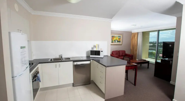 Standardowy apartament 1 sypialnia i balkonem Hotel Gloria