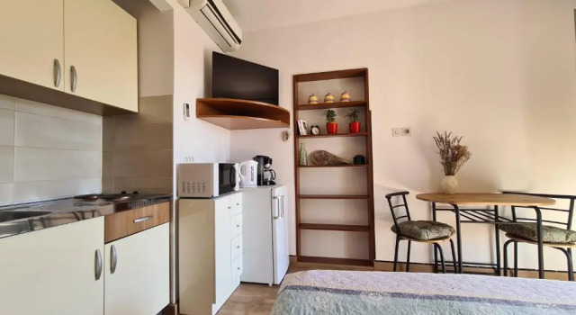 Студия с балконом Apartments Ada