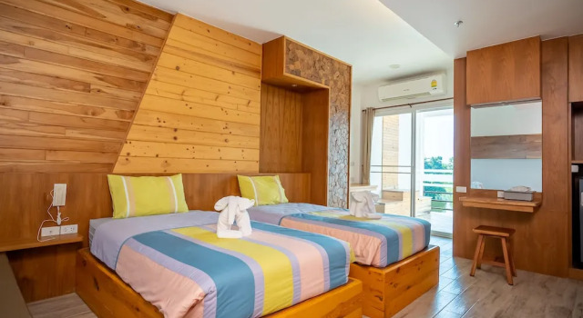 Двухместный номер Deluxe с балконом Tamnanpar Resort