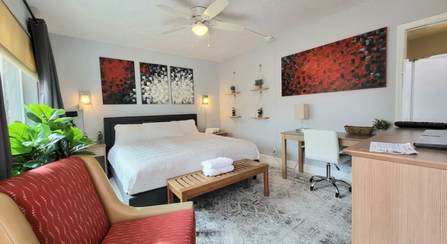 Barefoot mailman motel, 预订 汽车旅馆 兰塔纳 Palm Beach County