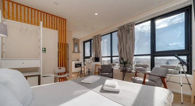 Студия Nomad's Porto City & View