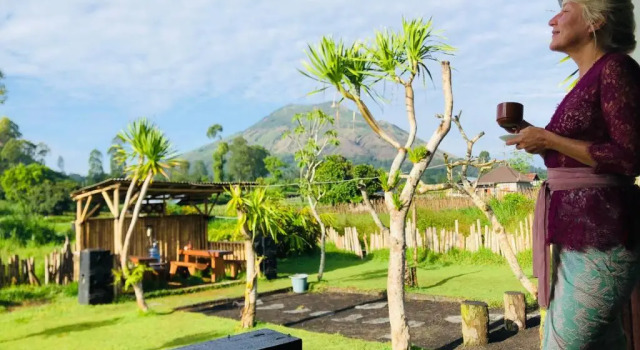 Batur Homestay and Lodge, Reservar Hotel Hotéis em Bangli com piscina, Piscina