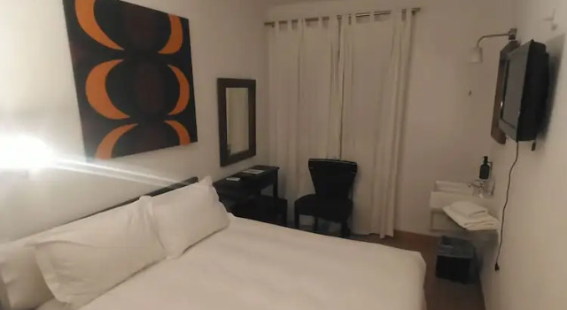 Одноместный номер Economy с видом на город Hostal Parque Ibiza