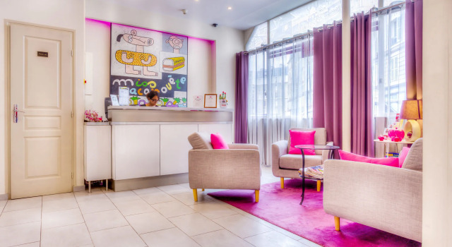 Hotel La Petite Rosa, Забронировать Отель Отели Парижа 3 звезды, рядом с Cinémathèque Française, 3*