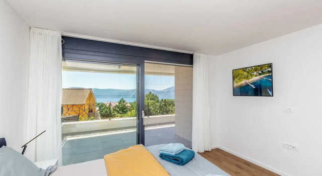 Villa DEI TRAMONTI with private pool, Buchen Sie Villa Brzac Insel Krk