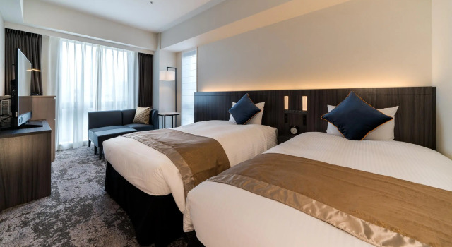 Двухместный номер Superior DEL style Osaka-Shinsaibashi by Daiwa Roynet Hotel