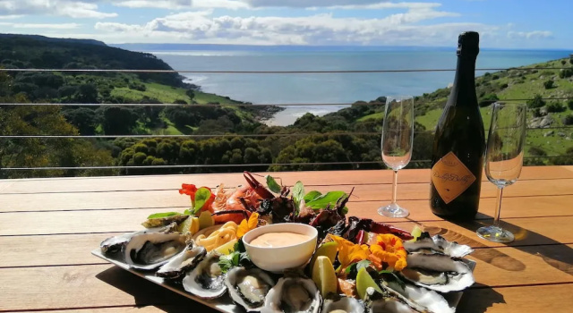 Номер Deluxe с балконом и с видом на океан Sea Dragon Kangaroo Island