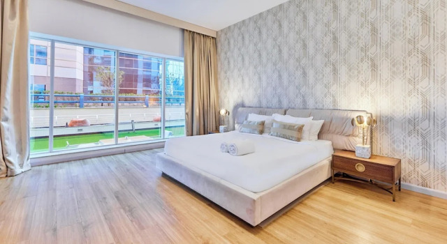 bnbme - Emirates Crown - 2BR & Maid Room, Забронировать Апартаменты/квартира Апартаменты Эмирата Дубая, рядом с Остановка трамвая Marina Towers, Апартаменты/квартира