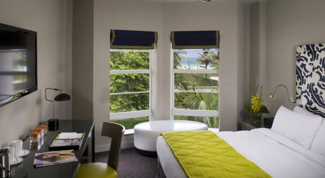 Двухместный номер Superior с частичным видом на океан Hotel Breakwater South Beach