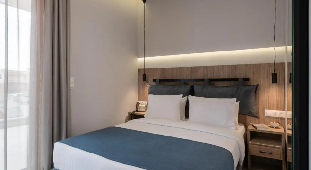 Двухместный номер Deluxe с балконом Morum City Hotel Chania