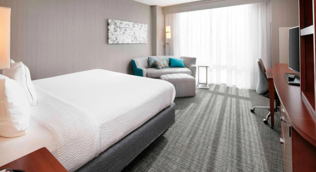 Двухместный номер Standard Courtyard by Marriott Indianapolis Downtown