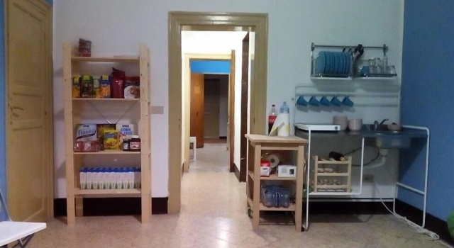 Seng i sovesal Sunshine Hostel
