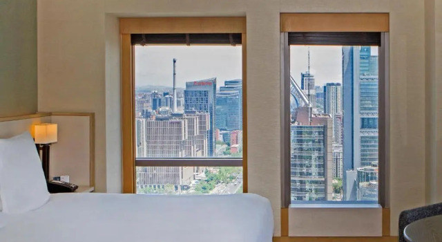 Двухместный номер Deluxe с видом на город Park Hyatt Beijing