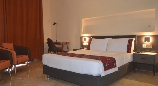 Двухместный номер Deluxe с балконом и с видом на озеро Speranza Hotel Entebbe