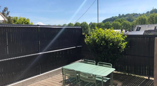 Апартаменты Les jardins d Honfleur et sa terrasse privative