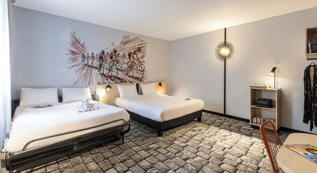Двухместный семейный номер Standard ibis Styles Lille Villeneuve dAscq