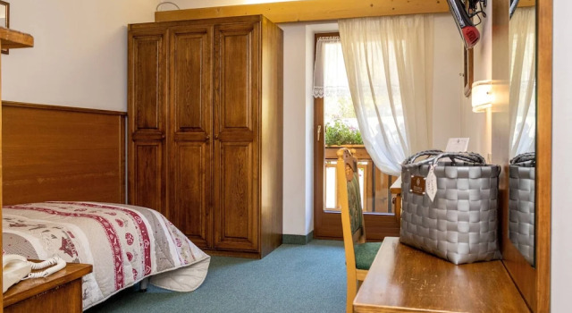 Одноместный номер Classic с балконом Wellness Hotel Dolomia
