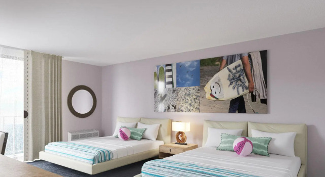 Четырёхместный номер Standard oceanfront Plunge Beach Resort