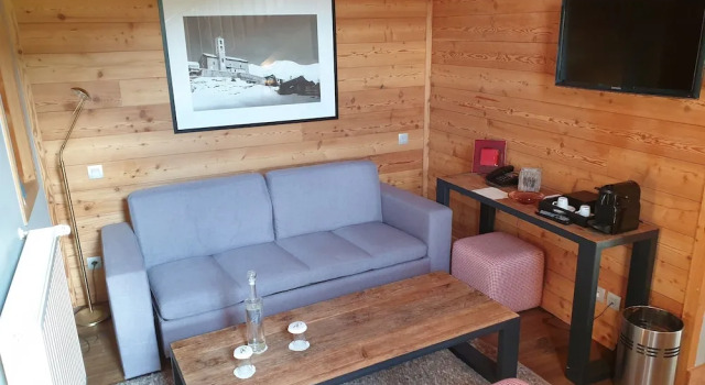 Люкс с балконом Hotel & Spa L'Alta Peyra