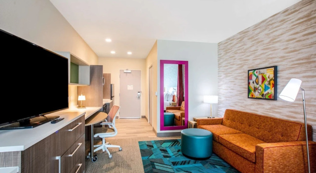 Люкс c 1 комнатой Home2 Suites By Hilton Carlsbad, Ca