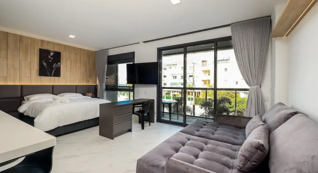 High Standard Studio on the Sand in Floripa Irb205, Забронировать Апартаменты/квартира Флорианополис South of Brazil, рядом с Lagoa Pequena