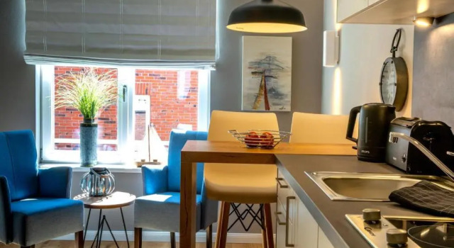 Logierhaus K15 Appartement 4 Plus, Забронировать Апартаменты/квартира Боркум East Frisian Islands, рядом с Оздоровительный центр и аквапарк "Гецайтенланд"