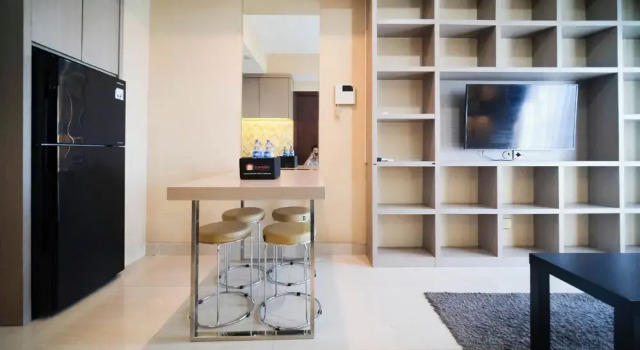 Modern And Cozy 1Br At Grand Sungkono Lagoon Apartment