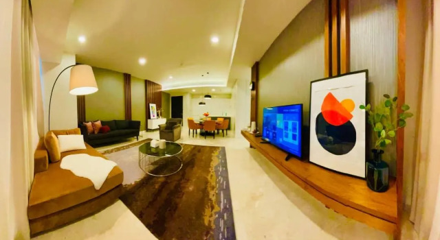 Семейный люкс с видом на город Tropicana The Residences KLCC by Vale Pine
