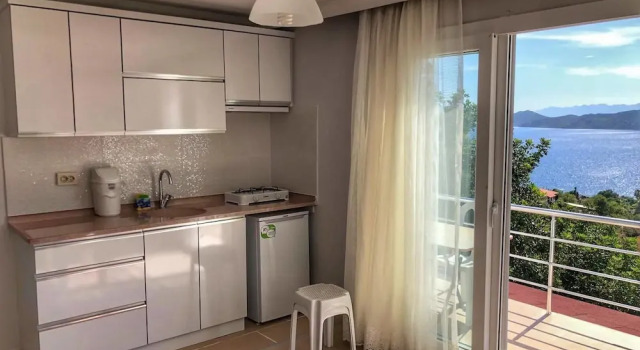 Семейные апартаменты c 1 комнатой с балконом Veranda Saranda Apart