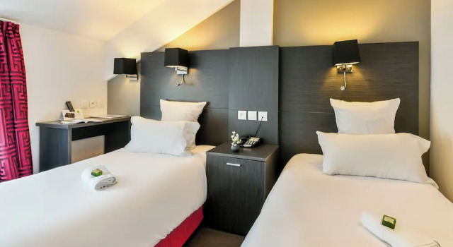 Номер Business Logis Hôtel & Restaurant La Villa Bleue