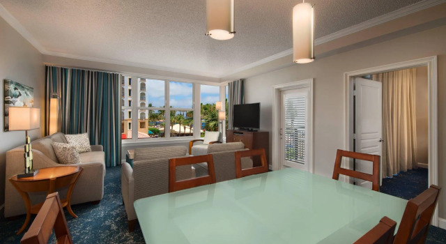 Двухместная вилла c 1 комнатой с частичным видом на океан Marriotts Ocean Pointe