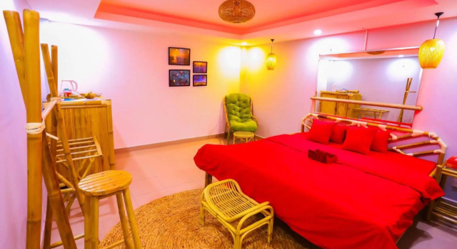 Студия Deluxe Long Den Do Hotel